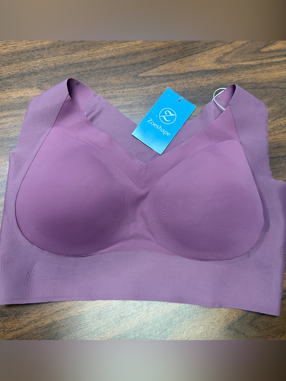 Wireless Padded Bralette in Mauve